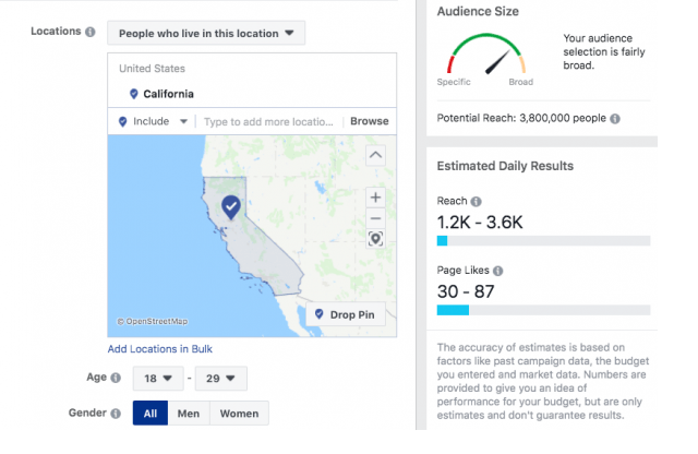 facebook audiences