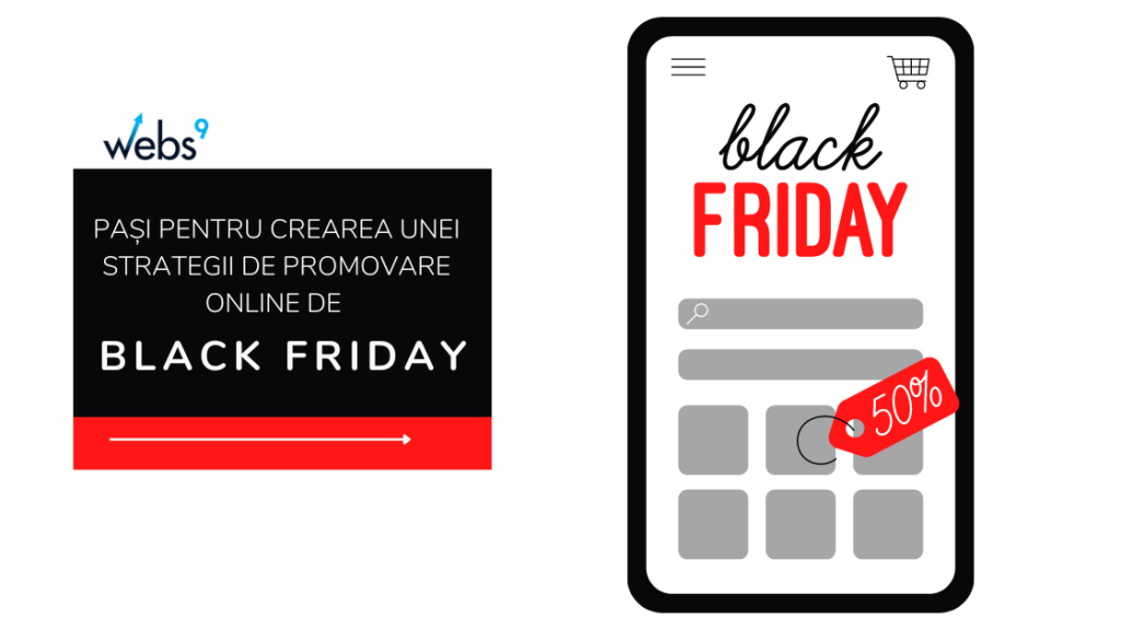 Pasi pentru crearea unei strategii de promovare online de Black Friday